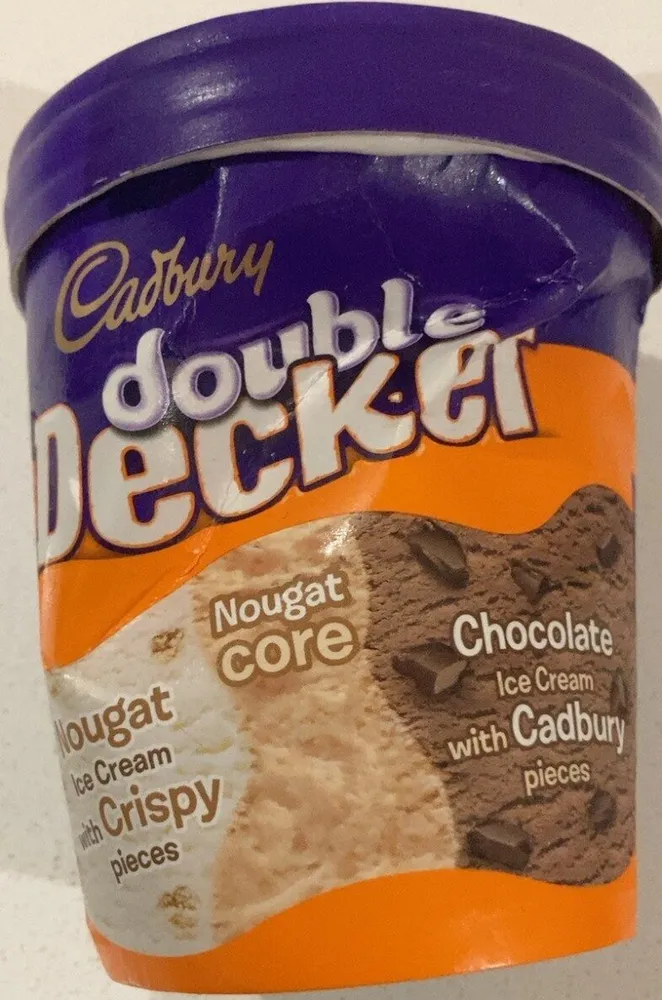 Double decker ice cream