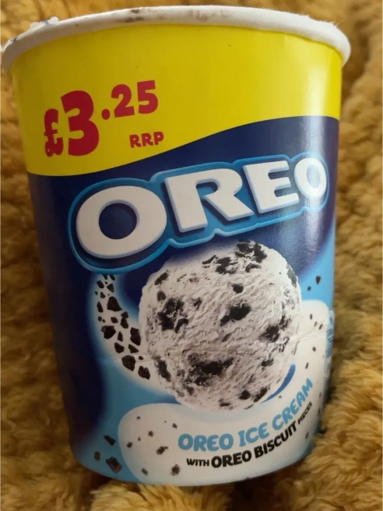 Oreo ice cream