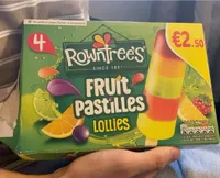 Fruit Pastilles Lollies