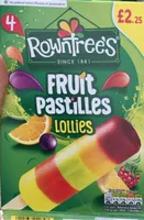 fruit pastilles lollies