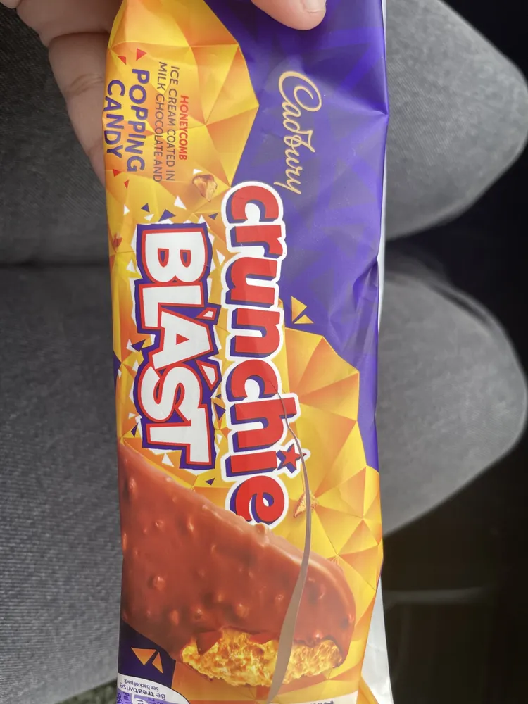 Crunchie Blast Ice Cream