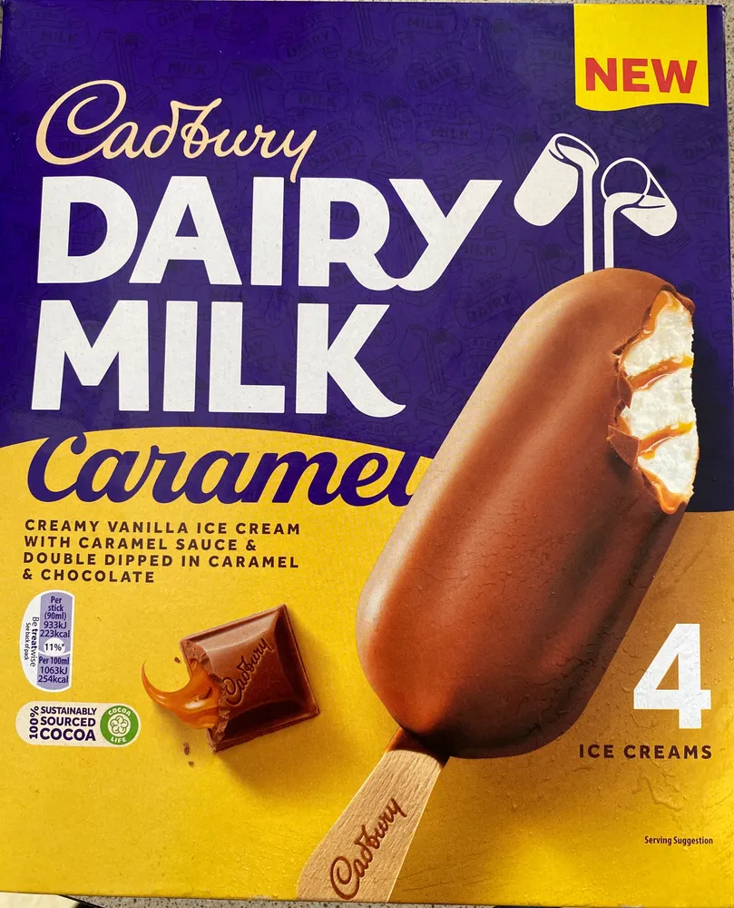 dairy milk caramel