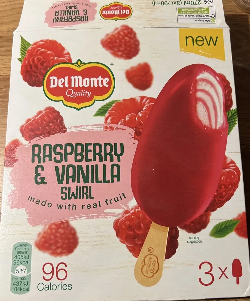 Raspberry & Vanilla Swirl