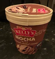 Mocha Caramel with clotted cream