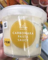 Carbonara pasta sauce