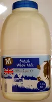 British Whole Milk