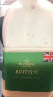 Semi skimmed milk