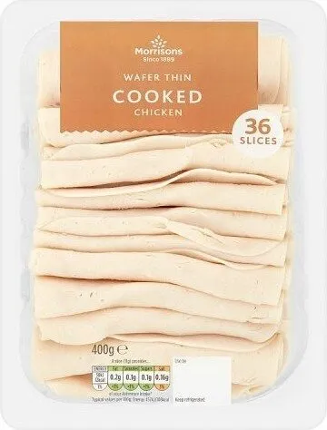 Wafer Thin Cooked Chicken Slices