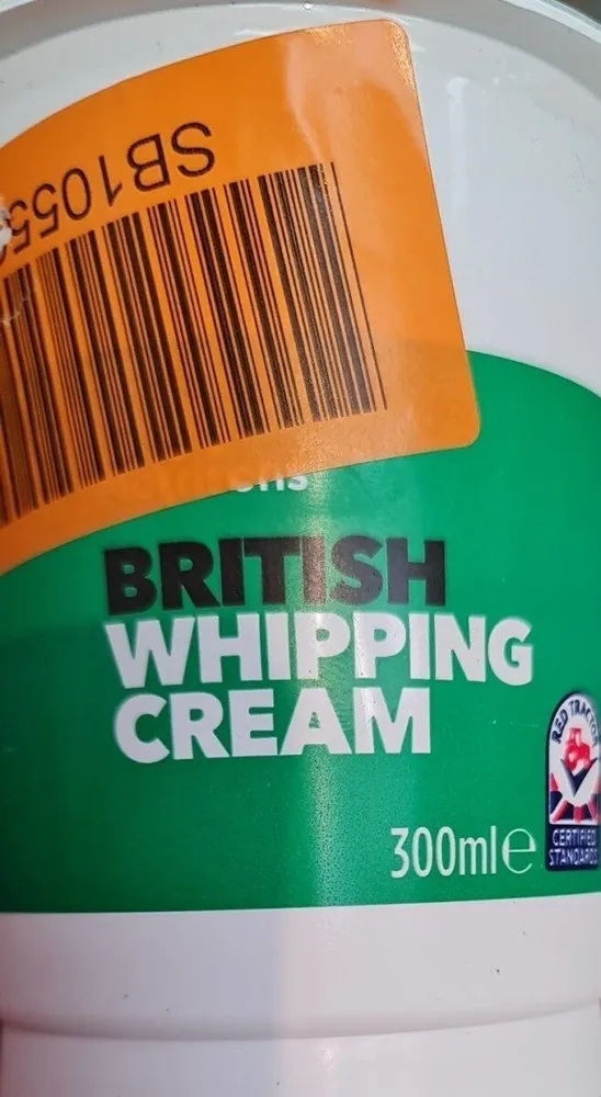 Whipping cream