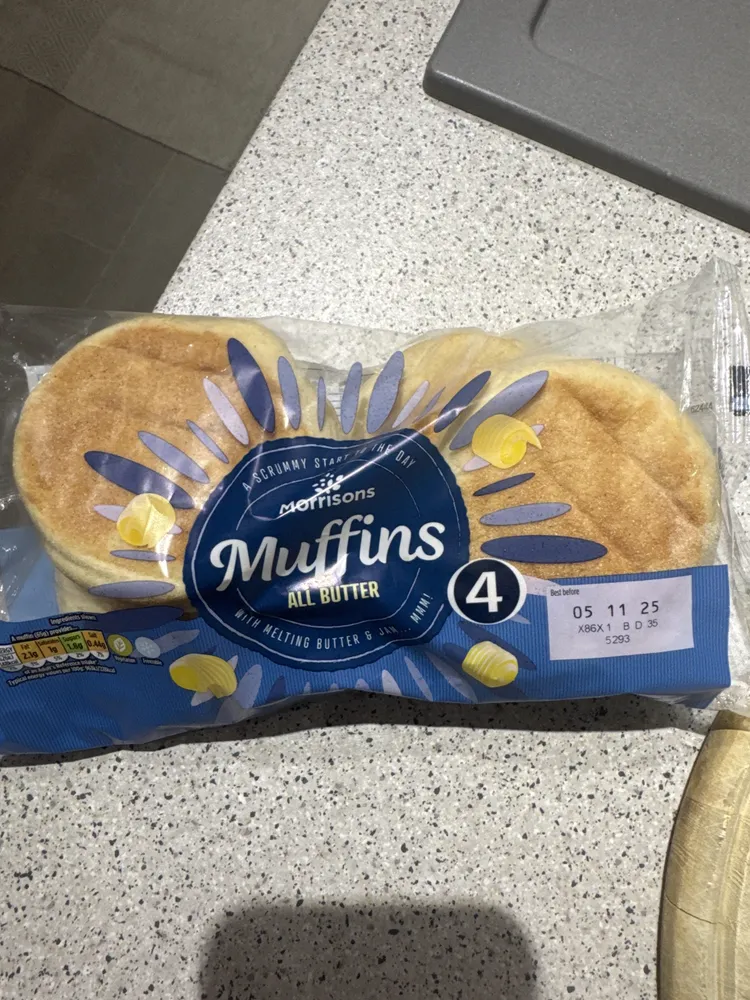 All butter muffins