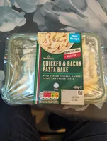 Chicken and bacon pasta bake