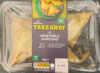 4 Vegetable Samosas