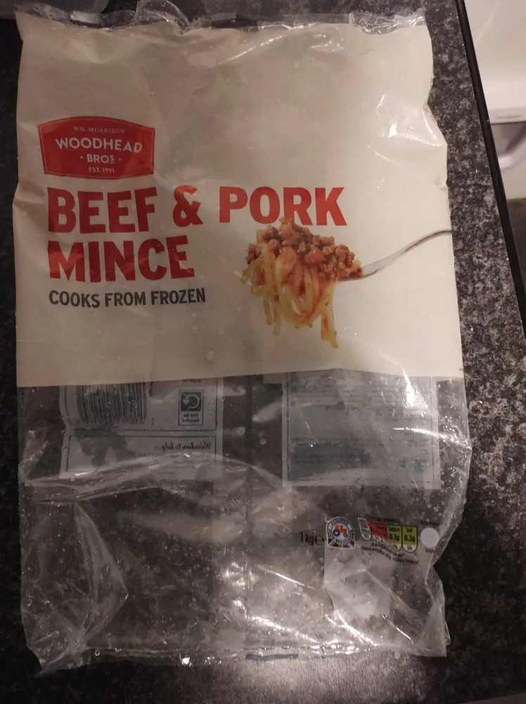 1kg Beef and pork mince