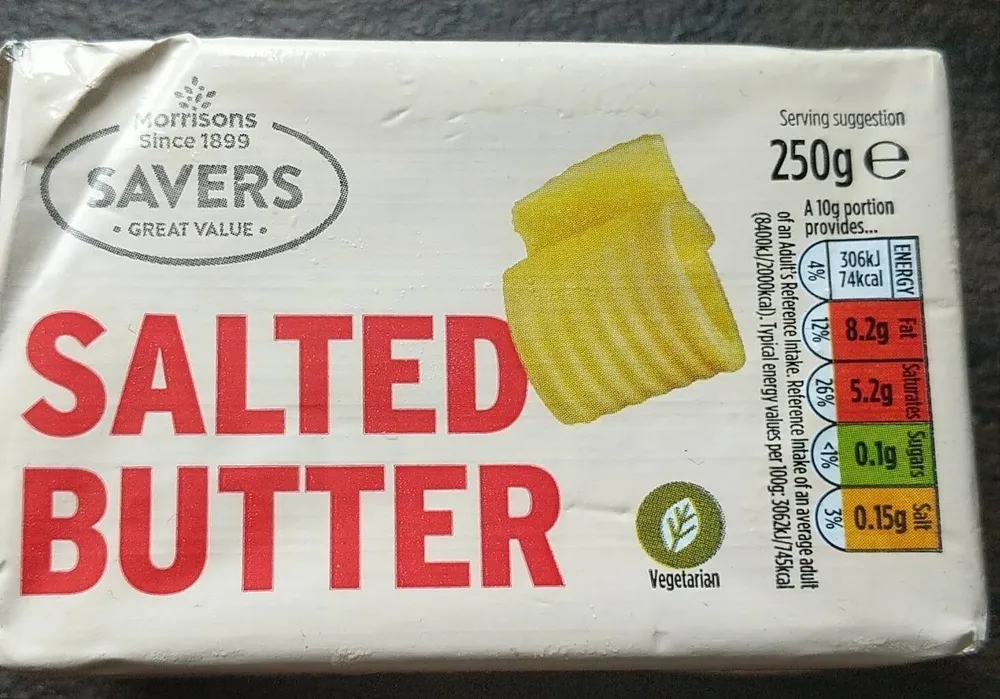 Salted butter