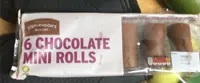 Chocolate mini rolls