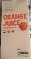 Morrisons orange juice