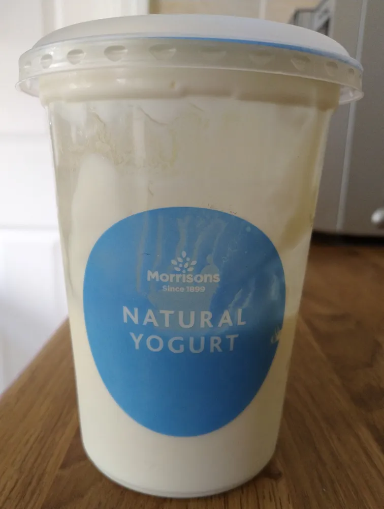 Natural yogurt