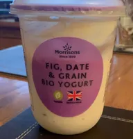 Fig, Date and Bio yogurt
