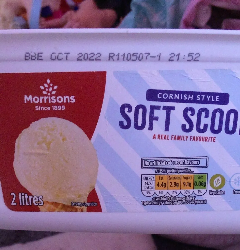 Soft scoop ice cream
