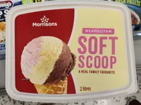 Neapolitan soft scoop