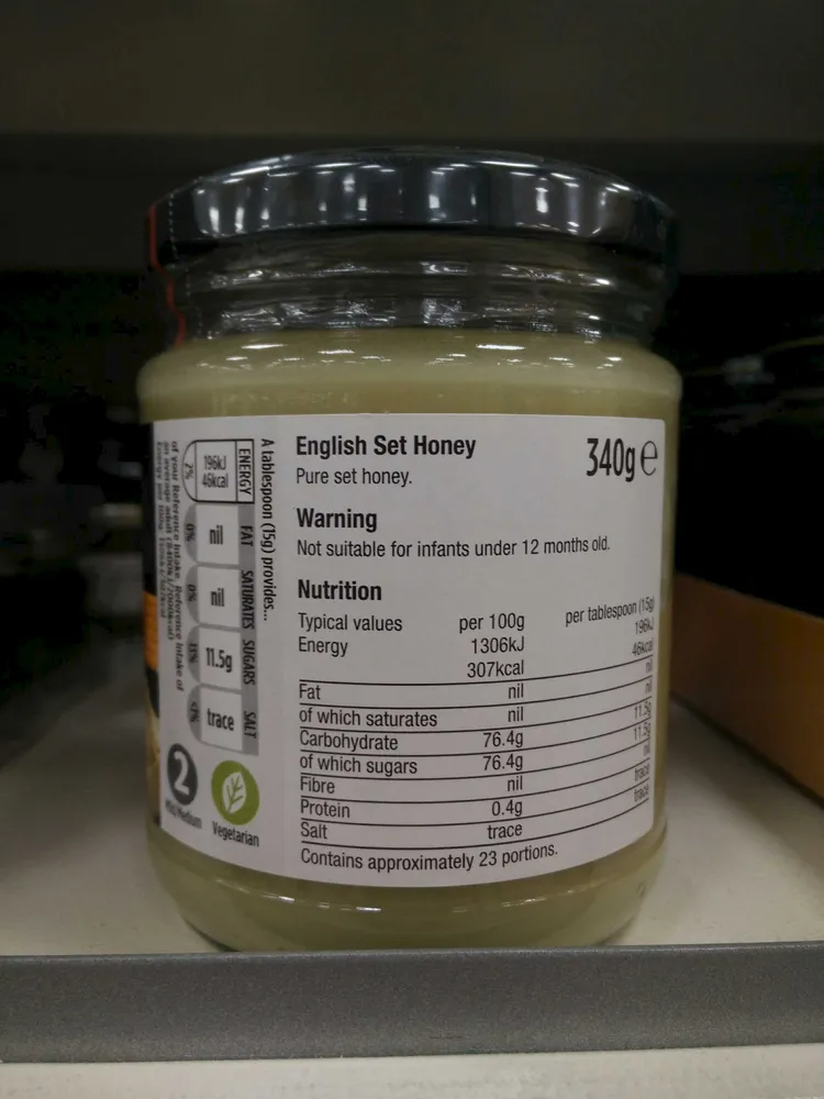 English Set Honey