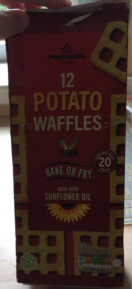 Potato waffles