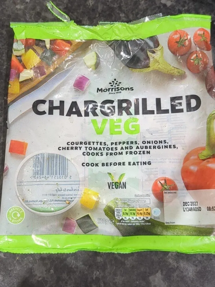 Chargrilled veg