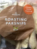 Roasting parsnips