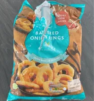 Battered onion rings