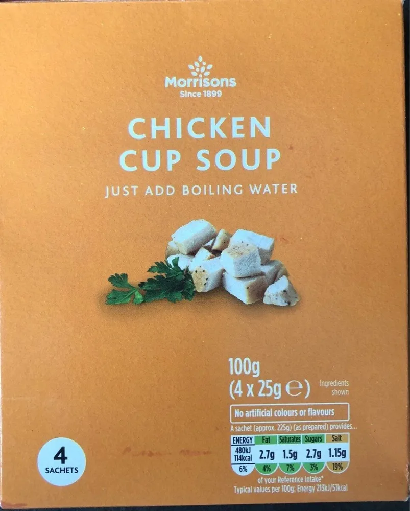 Chicken cup soup