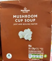 Cup soup mushroom