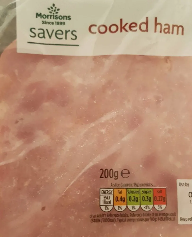 Cooked ham