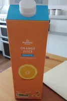 Smooth Orange Juice From Concentrate
