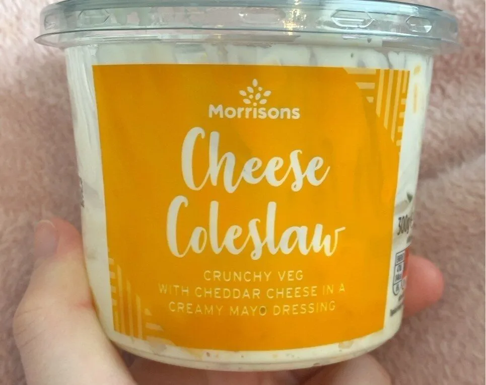 Cheese Coleslaw 300g e Catage, carut and uion in a