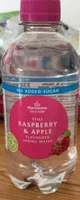 Raspberry and apple water