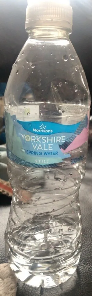 Yorkshire vale spring water