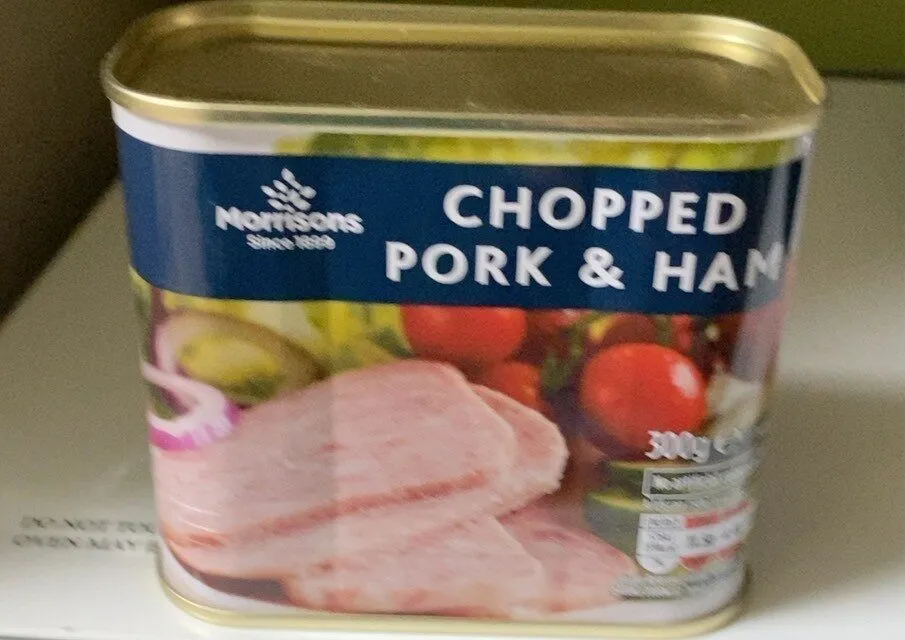 Chopped pork and ham