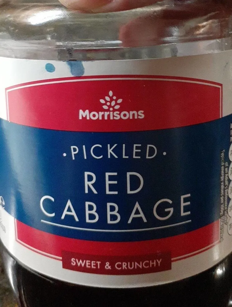 Pickled red cabbage