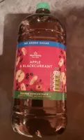 apple&blackcurrant dilute squash