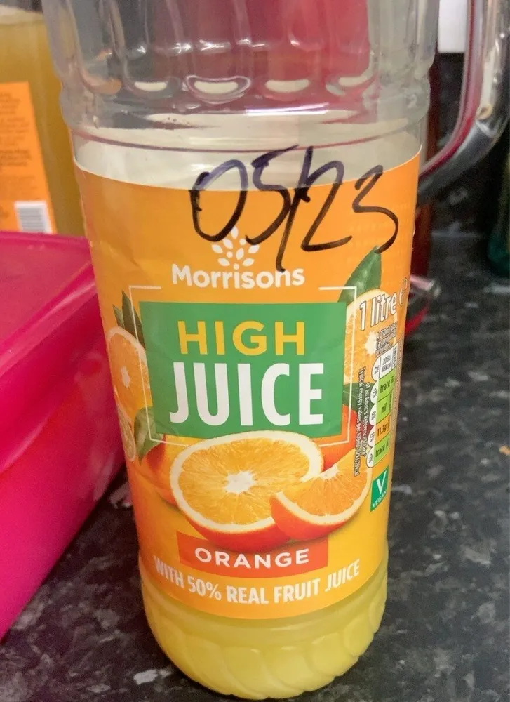 Orange high huice