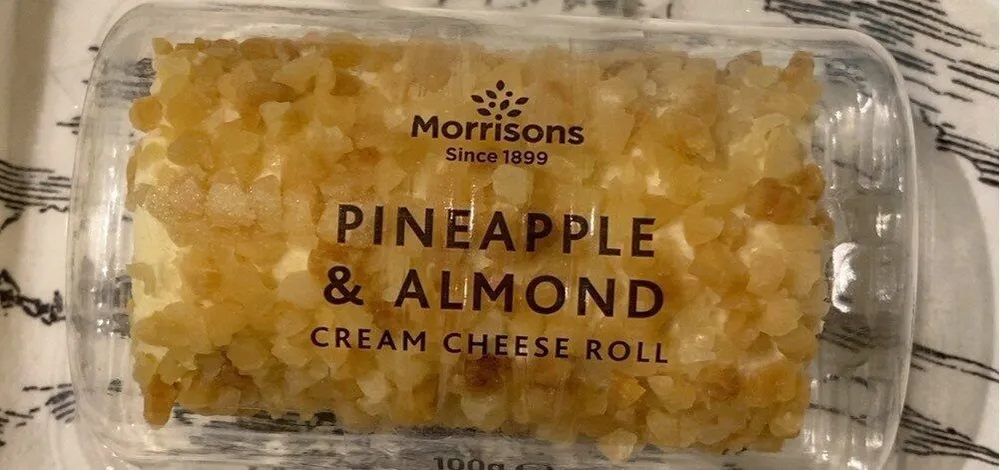 Pineapple & Almond Cream Cheese Roll