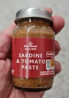 Sardine and tomato paste