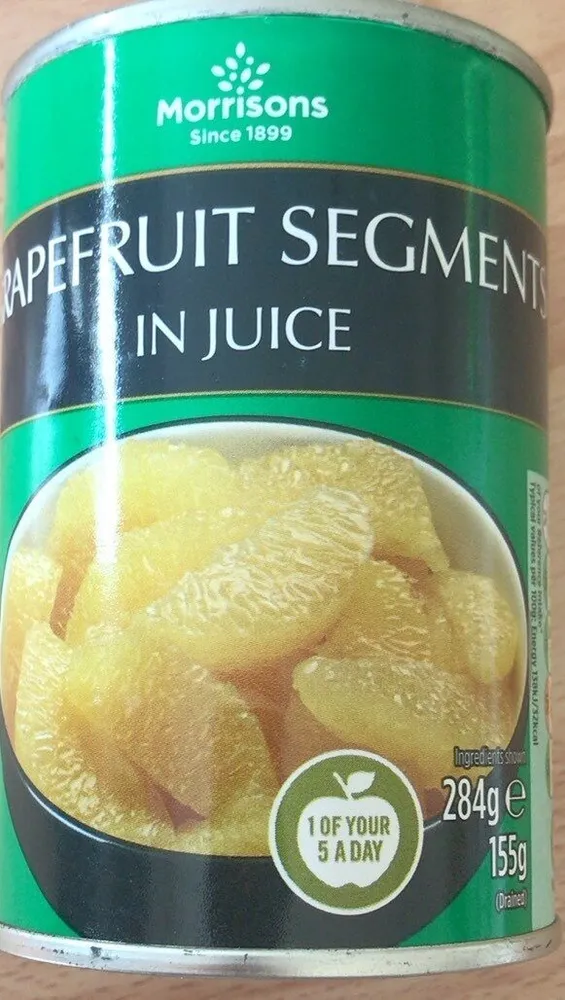 Grapefruit segments