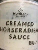 Creamed horseradish sauce