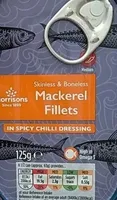 Mackerel fillets spicy chilli