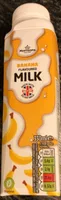 Banana flavoured milk