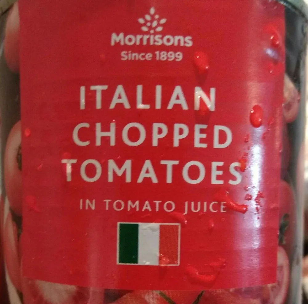 Chopped Tomatoes in Tomato Juice
