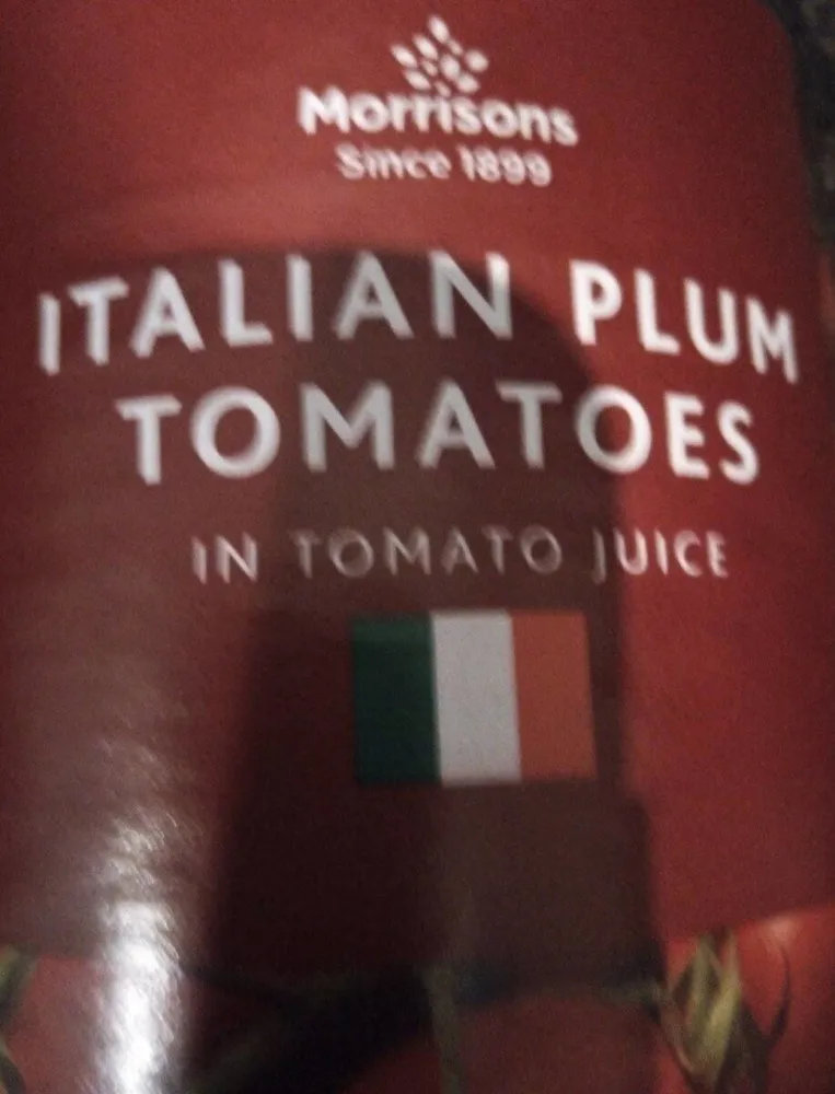 Italian plum tomatoes