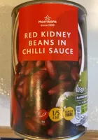 Red kidney beans in chilli sauce
