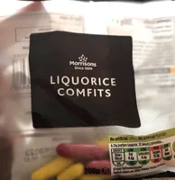 Liquorice comfits